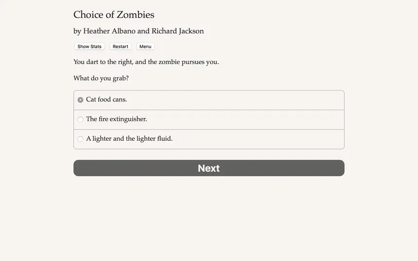 Скриншот 4 к игре Choice of Zombies