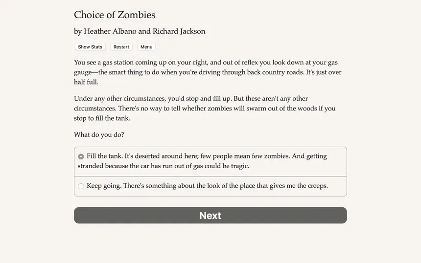 Скриншот 6 к игре Choice of Zombies
