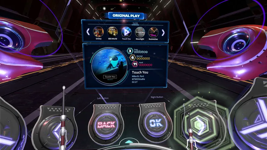 Скриншот 2 к игре Into the Rhythm VR