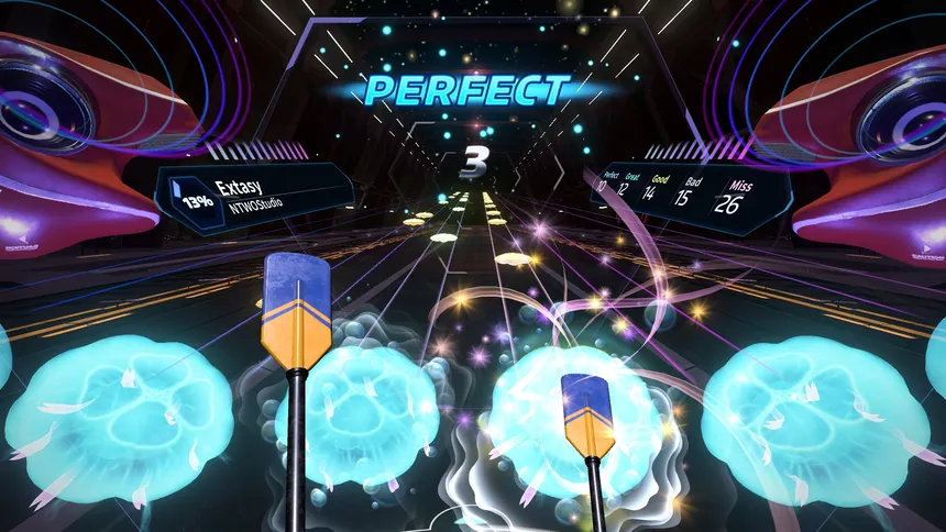 Скриншот 4 к игре Into the Rhythm VR