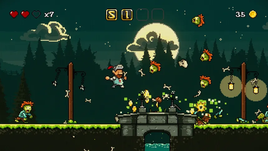 Скриншот 1 к игре Sigi - A Fart for Melusina