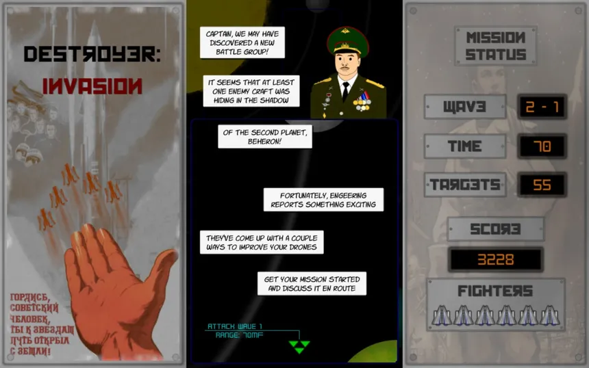 Скриншот 1 к игре Destroyer: Invasion