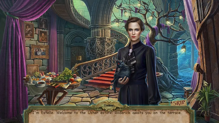Скриншот 1 к игре Dark Tales: Edgar Allan Poe's The Fall of the House of Usher Collector's Edition