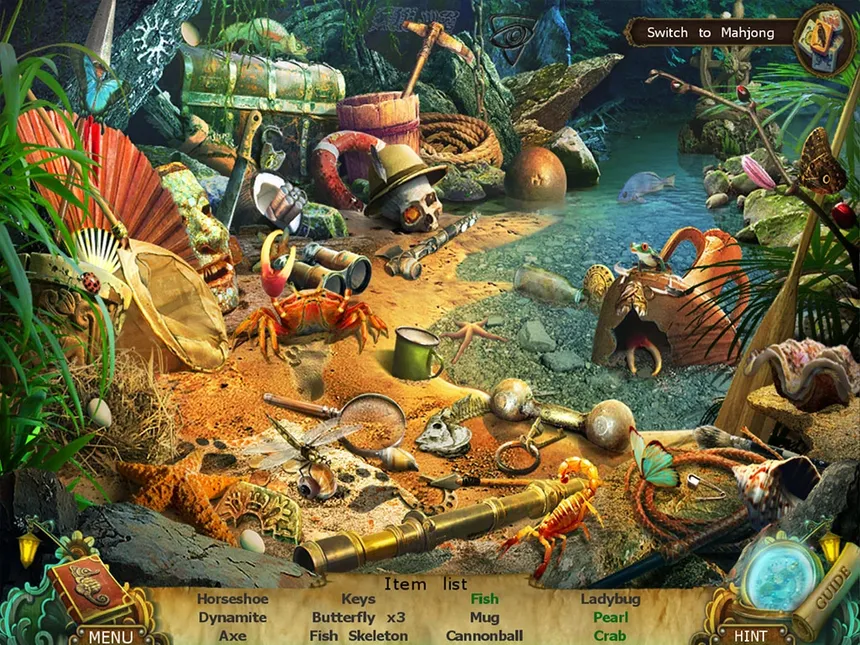 Скриншот 8 к игре Mayan Prophecies: Cursed Island Collector's Edition
