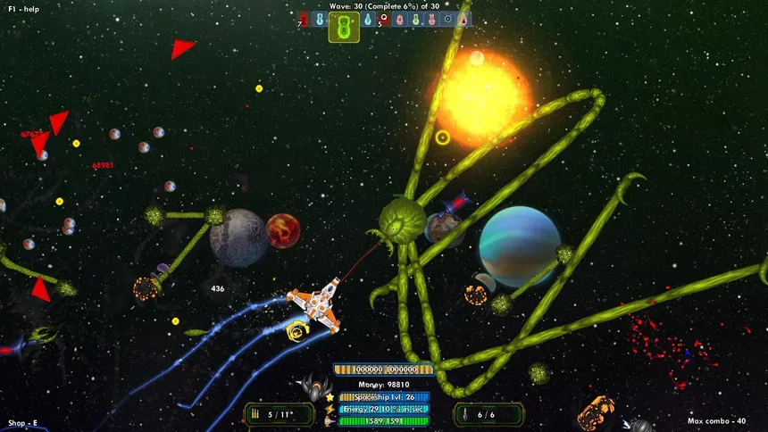 Скриншот 1 к игре DEEP SPACE ANOMALY