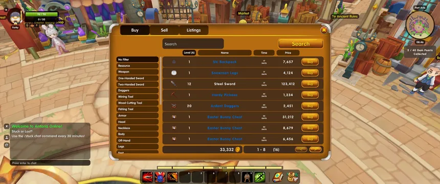 Скриншот 5 к игре Antaria Online