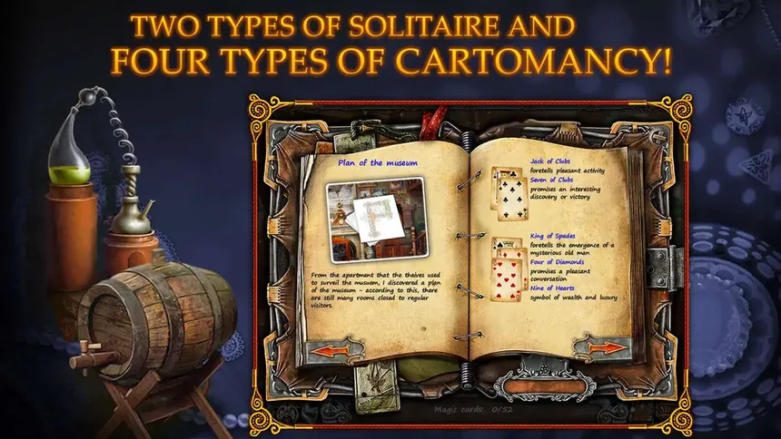 Скриншот 2 к игре Solitaire Mystery: Stolen Power