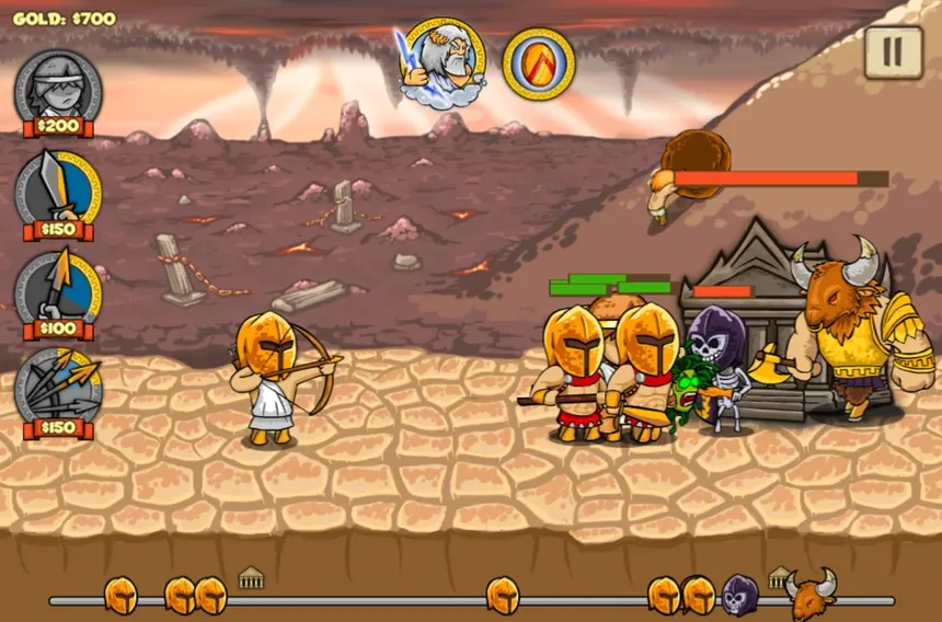 Скриншот 2 к игре Heroes of Myths - Warriors of Gods