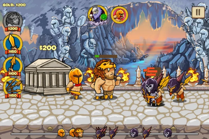 Скриншот 3 к игре Heroes of Myths - Warriors of Gods