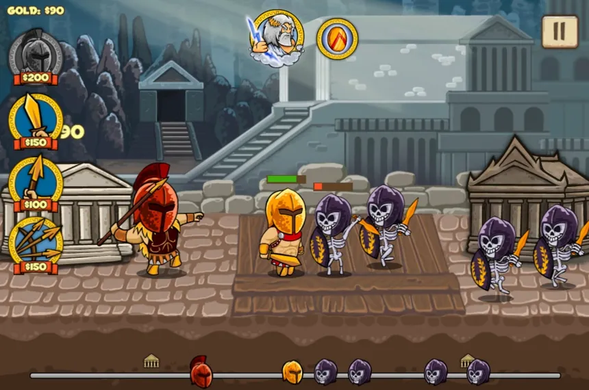 Скриншот 5 к игре Heroes of Myths - Warriors of Gods