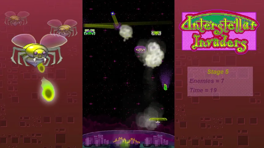 Скриншот 2 к игре Interstellar Invaders