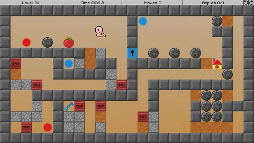 Скриншот 2 к игре Adventures of the Worm