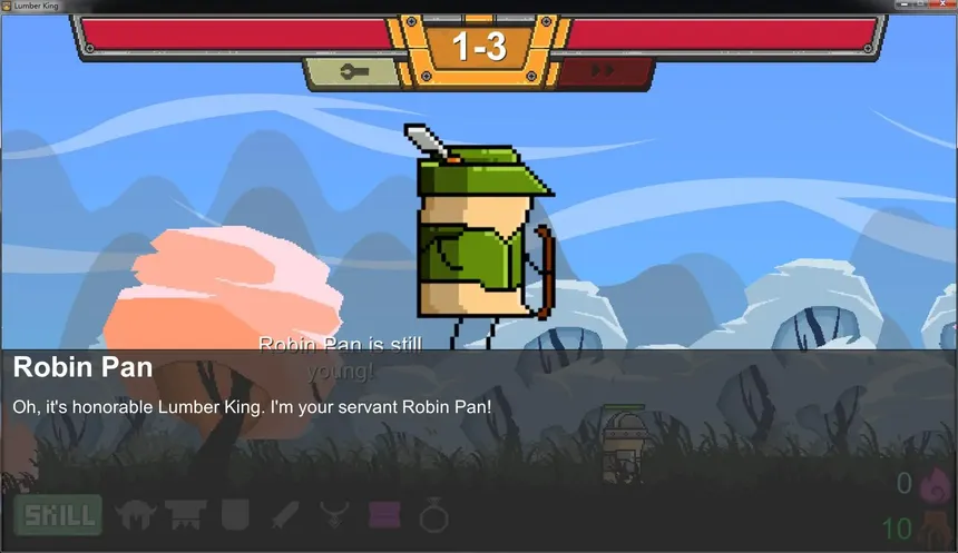 Скриншот 1 к игре Lumber King