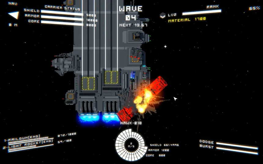 Скриншот 6 к игре Voxel Interceptor