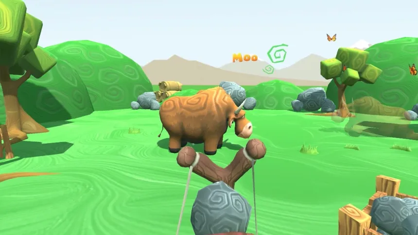 Скриншот 1 к игре Slingshot Cowboy VR