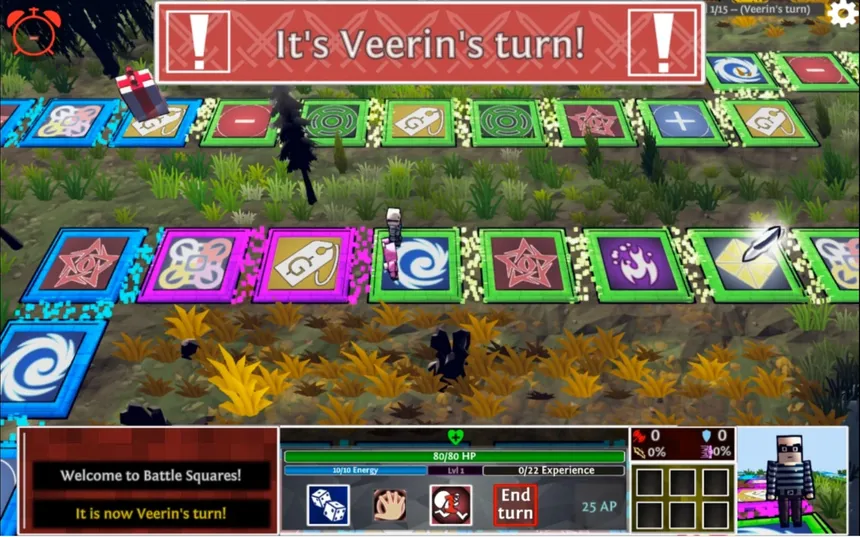 Скриншот 1 к игре Battle Squares