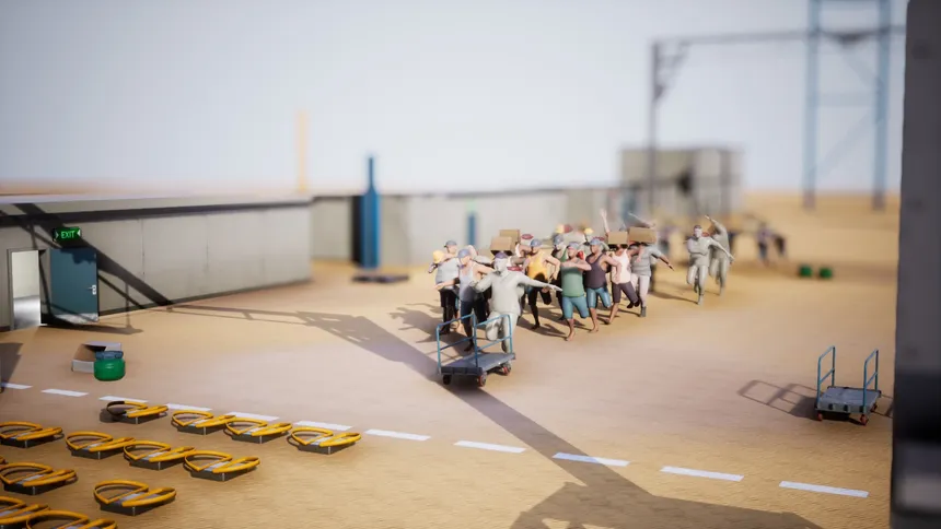 Скриншот 1 к игре Active Crowds