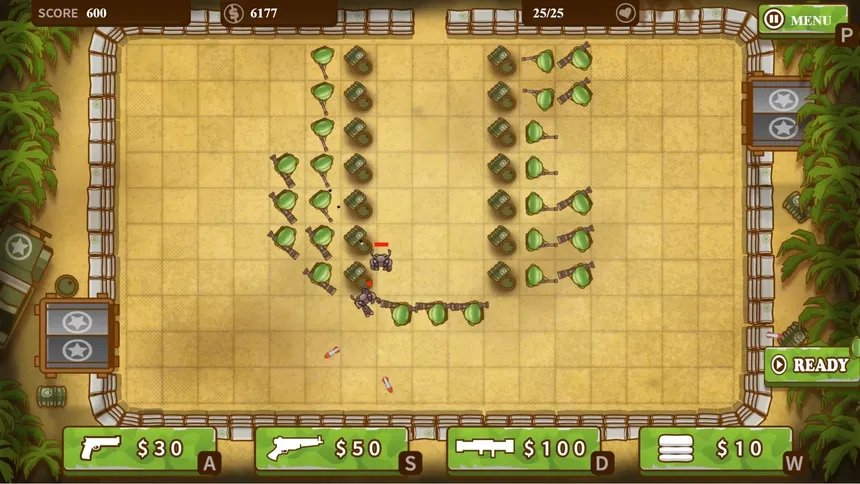 Скриншот 3 к игре A Mazeing Tower Defense