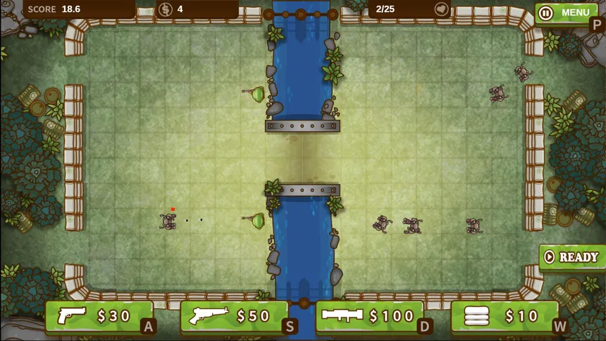 Скриншот 4 к игре A Mazeing Tower Defense
