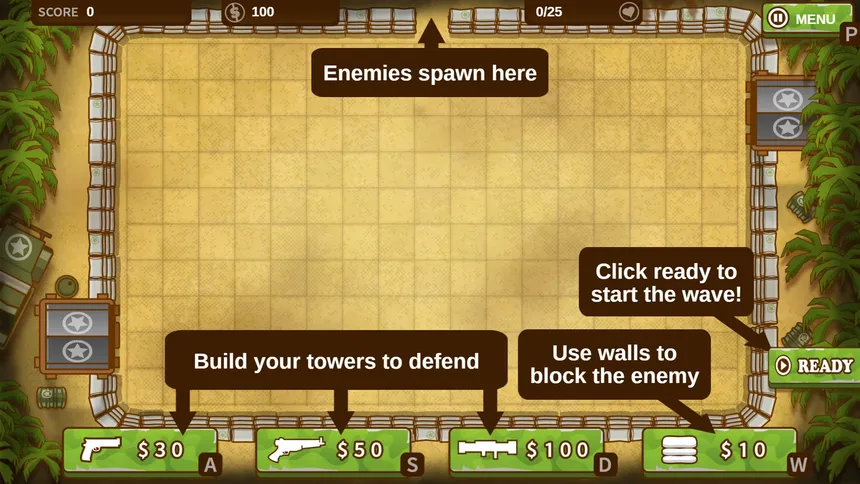 Скриншот 5 к игре A Mazeing Tower Defense