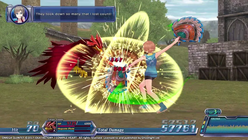 Скриншот 3 к игре Omega Quintet