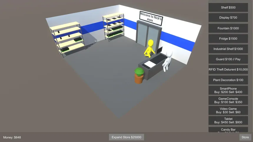 Скриншот 4 к игре Supermarket Tycoon