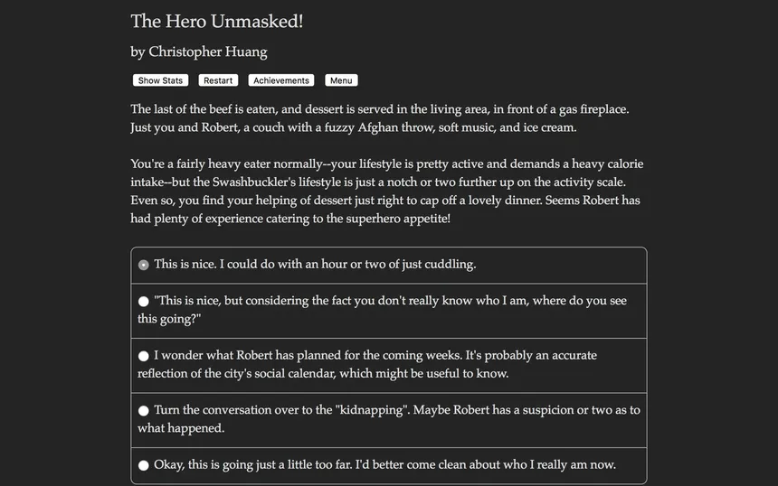 Скриншот 2 к игре The Hero Unmasked!