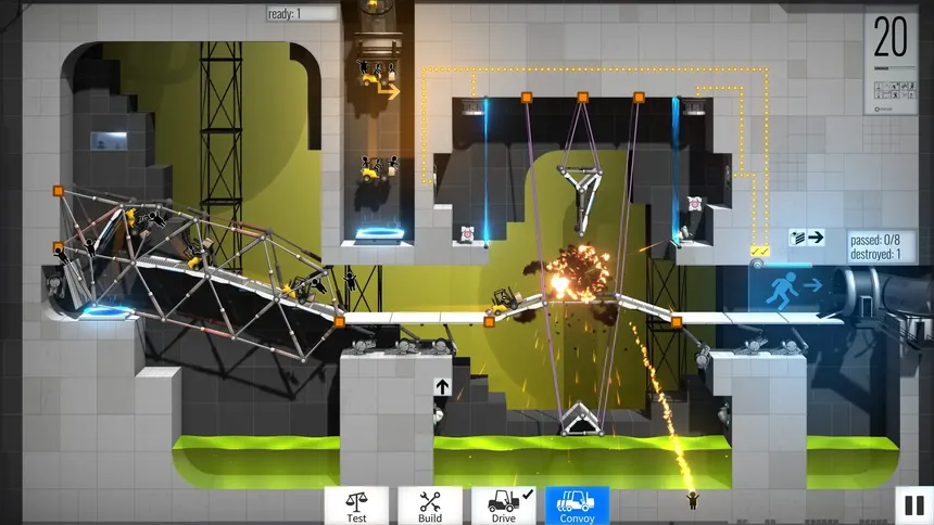 Скриншот 6 к игре Bridge Constructor Portal