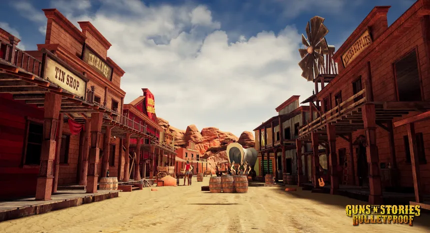 Скриншот 1 к игре Guns'n'Stories: Bulletproof VR