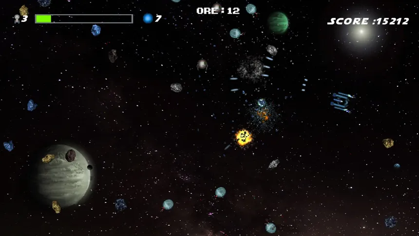 Скриншот 2 к игре Asteroid Hunter