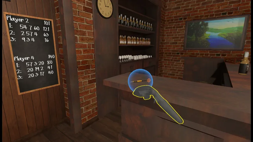 Скриншот 3 к игре VR Dart Zone