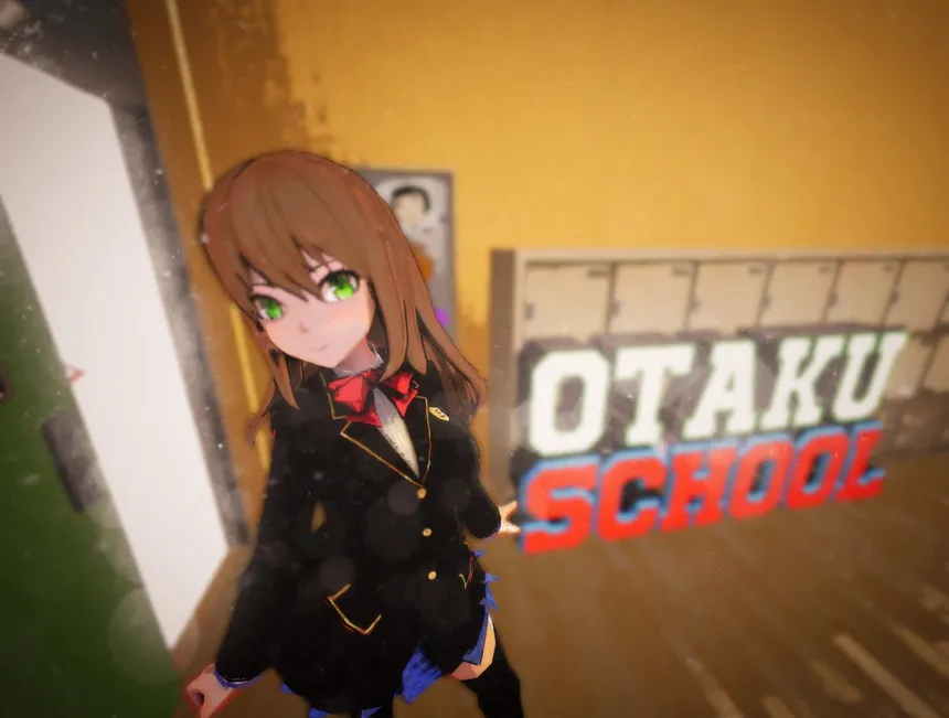 Скриншот 1 к игре SchoolWar - VR AnimeGirl