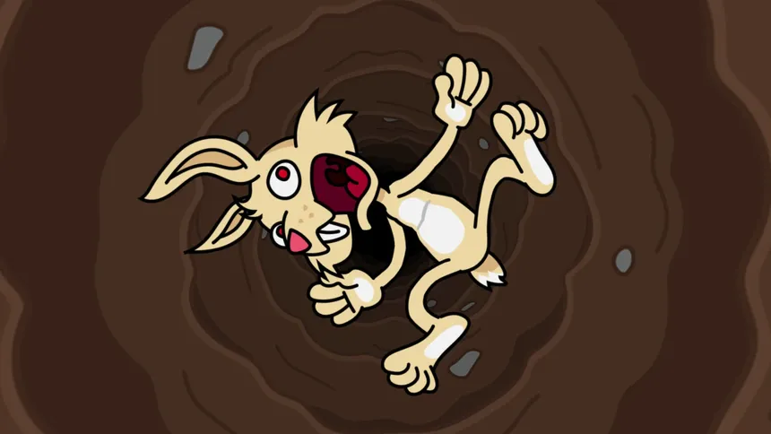 Скриншот 2 к игре Fatty Rabbit Hole