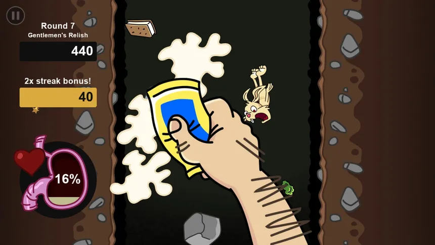 Скриншот 8 к игре Fatty Rabbit Hole
