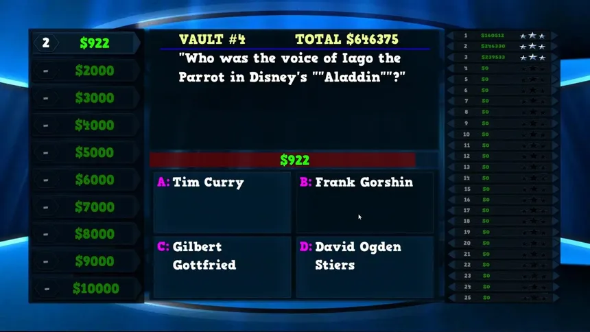 Скриншот 1 к игре Trivia Vault: Mixed Trivia