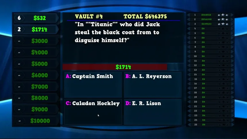 Скриншот 2 к игре Trivia Vault: Mixed Trivia