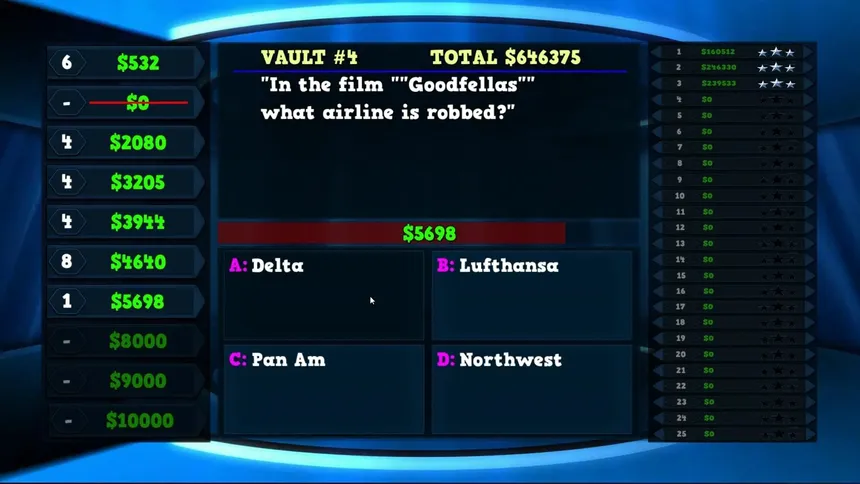 Скриншот 4 к игре Trivia Vault: Mixed Trivia