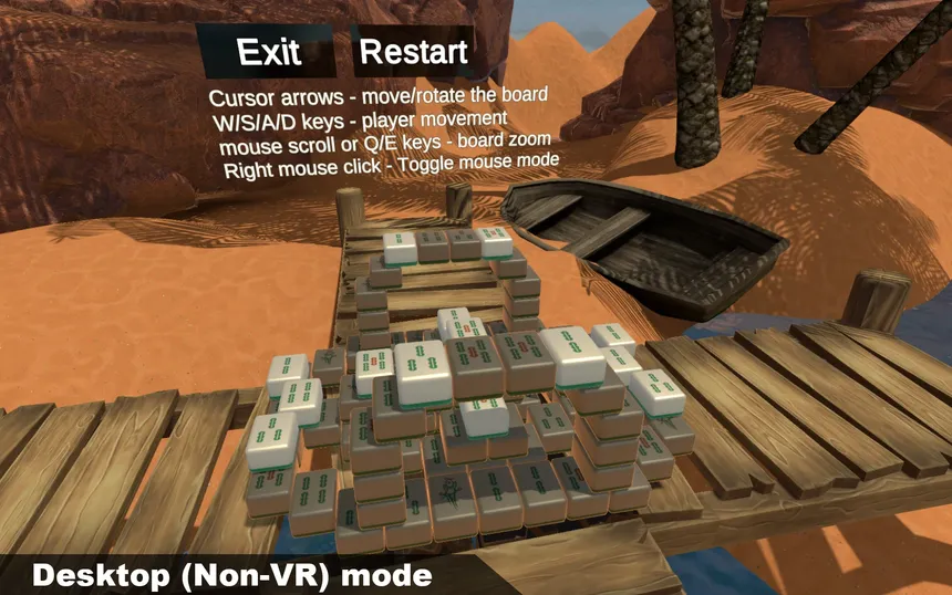 Скриншот 3 к игре 3D Mahjong worlds
