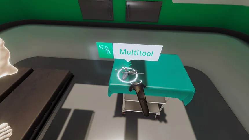 Скриншот 2 к игре AESCULAP OrthoPilotElite VR Palpation