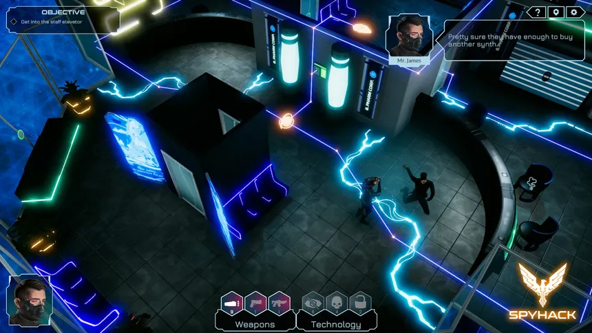 Скриншот 1 к игре SPYHACK: Episode 1
