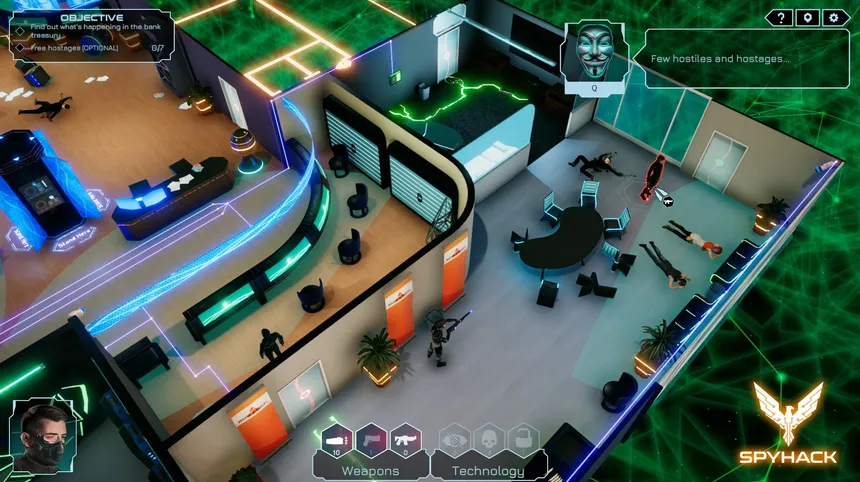 Скриншот 4 к игре SPYHACK: Episode 1