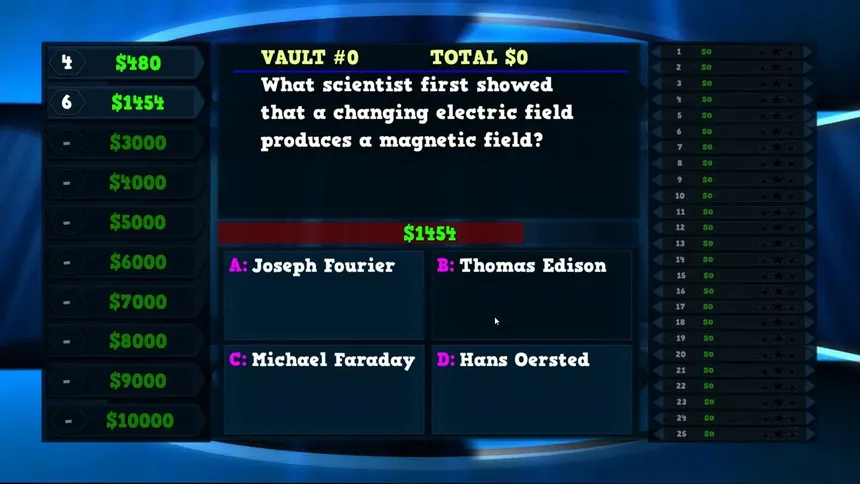 Скриншот 4 к игре Trivia Vault: Science & History Trivia