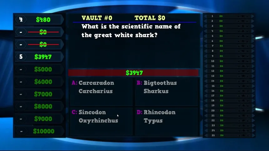Скриншот 5 к игре Trivia Vault: Science & History Trivia