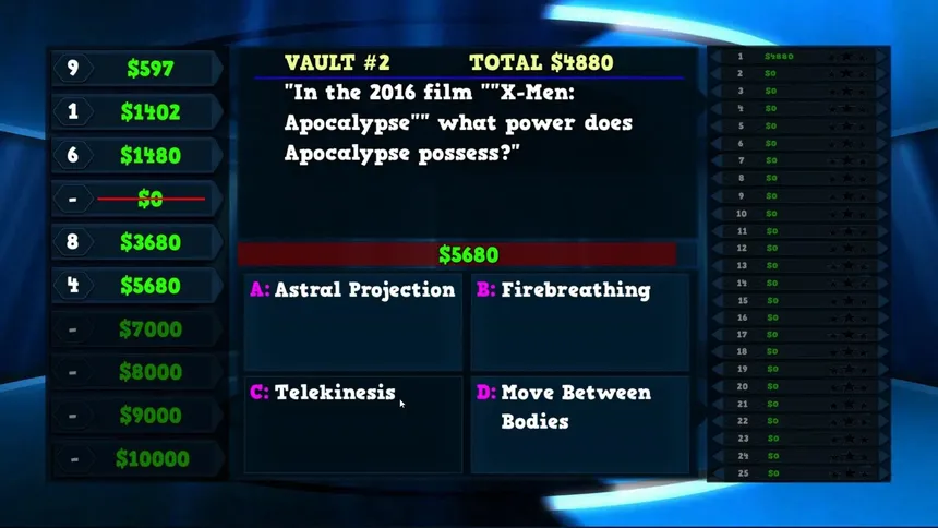 Скриншот 3 к игре Trivia Vault: Super Heroes Trivia