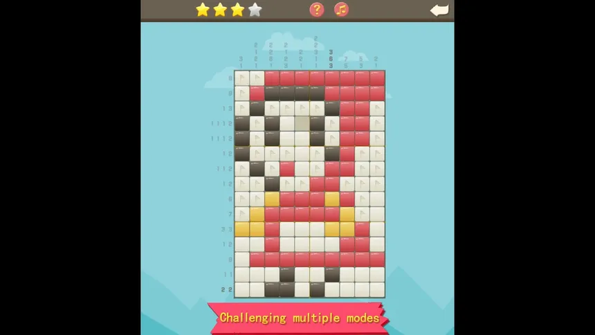 Скриншот 2 к игре Magic Pixel Picross