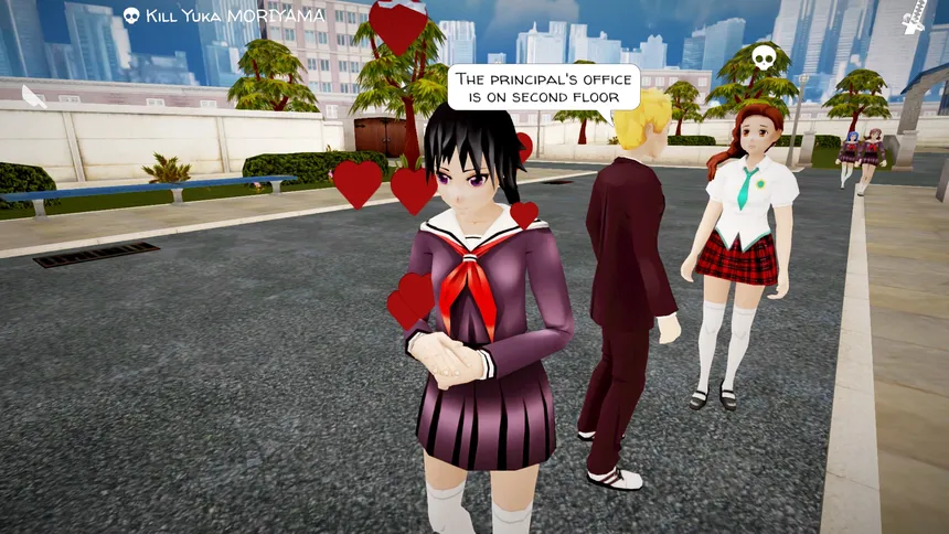 Скриншот 1 к игре Yandere School