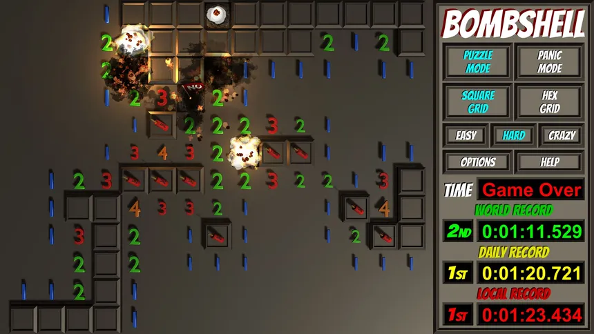 Скриншот 3 к игре Denki Gaka's Bombshell
