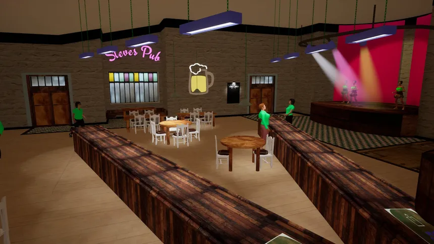 Скриншот 1 к игре Steve's Pub - Soda on tap