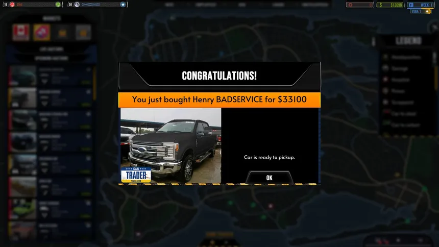 Скриншот 8 к игре Car Trader Simulator