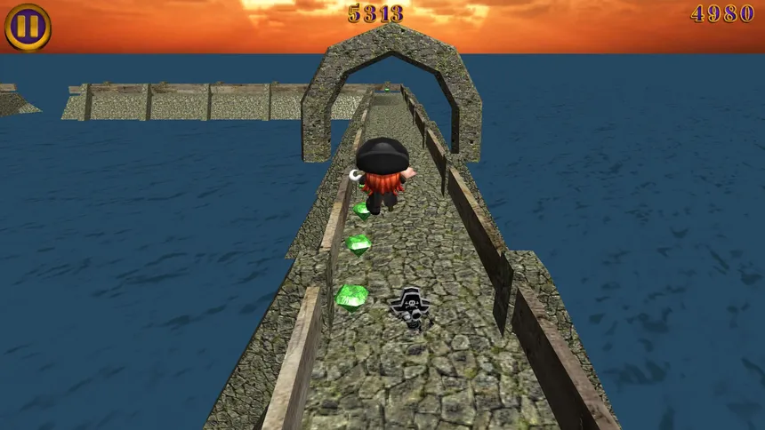 Скриншот 3 к игре Pirate Jump 2